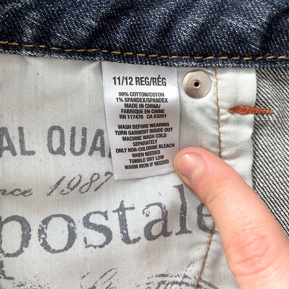 AEROPOSTALE Dark Denim Shorts - Picture 3 of 3